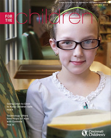 Spring 2014 For the Children cover.